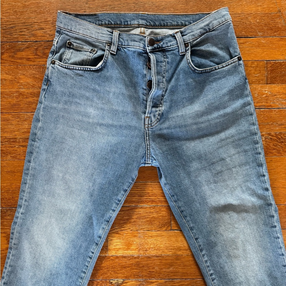 6397 Jeans, 495 Style in Stone Wash Blue